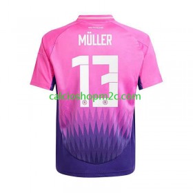Germania Thomas Muller 13 Maglia Trasferta Euro 2024 Manica Corta